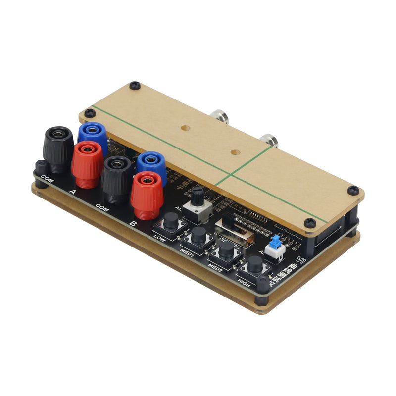 VI Curve Tester Two-Channel Input (Acrylic Version Dual-Channel Display) Shows Four Test Frequencies