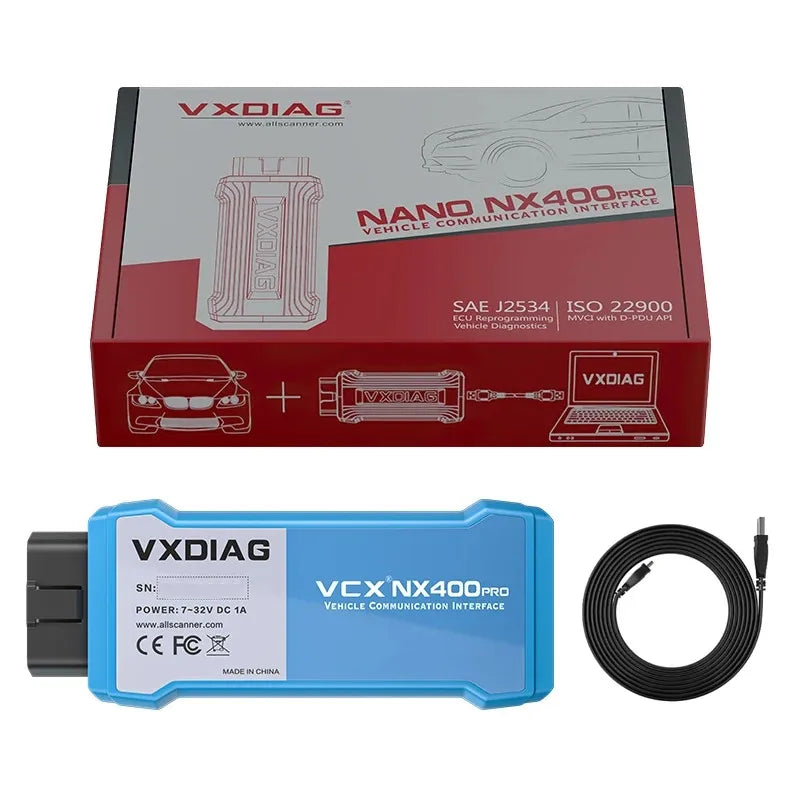 VXDIAG VCX NANO for TOYOTA/Lexus J2534 Programming Techstream For Lexus Auto Diagnostic Tools ECU Coding Code Reader Scanner