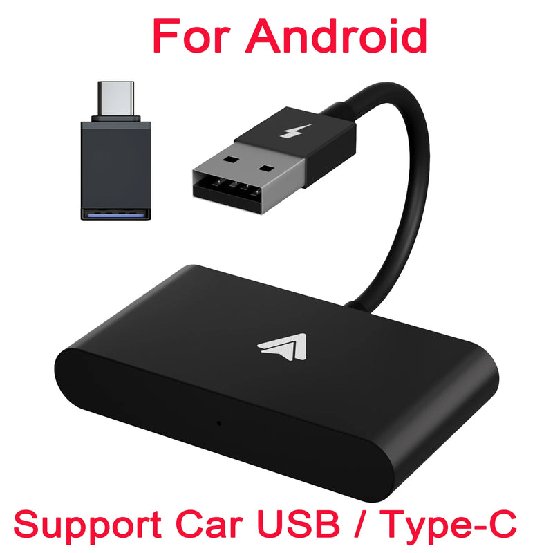 Wired CarPlay to Wireless USB Connection For Android/Apple Carplay Box Dongle Plug And Play USB Connection Auto Car Apapter