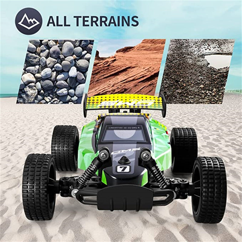 4DRC C8 RTR 1/20 2.4G 2WD RC Car Off-Road High Speed Monster Truck Vehicles All Terrain Remote Control Racing Models Toys