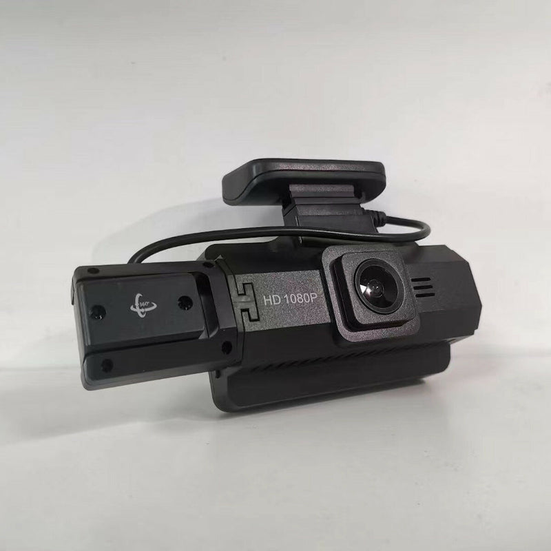 A88 1080P Dash Cam Car DVR 3" Screen Front & Inside Dual Lens Driving Recorder G-sensor Night Vision Motion Detection