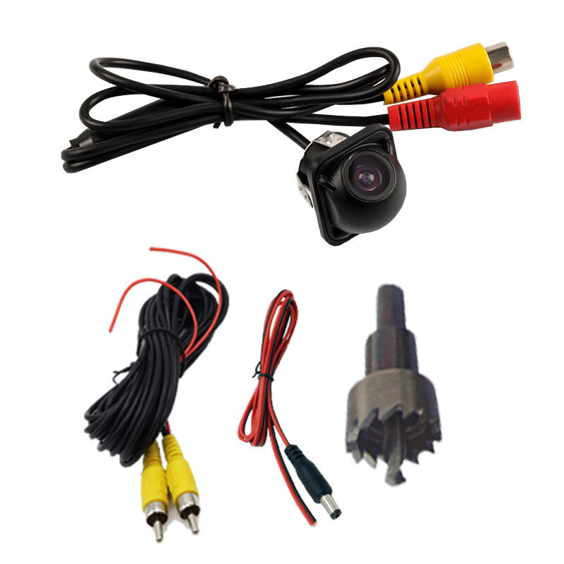 12V 170° Small Straw Hat Car Reversing Camera Waterproof Dedicated HD Night Vision Rear View Surveillance