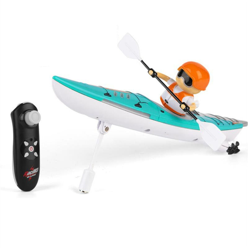 HC 810 RTR 2.4G RC Boat Colorful Paddle Remote Control Rowing LED Lights 360 Driving Dual Modes Waterproof Ship Underwater Balance Vehicles Models Toys