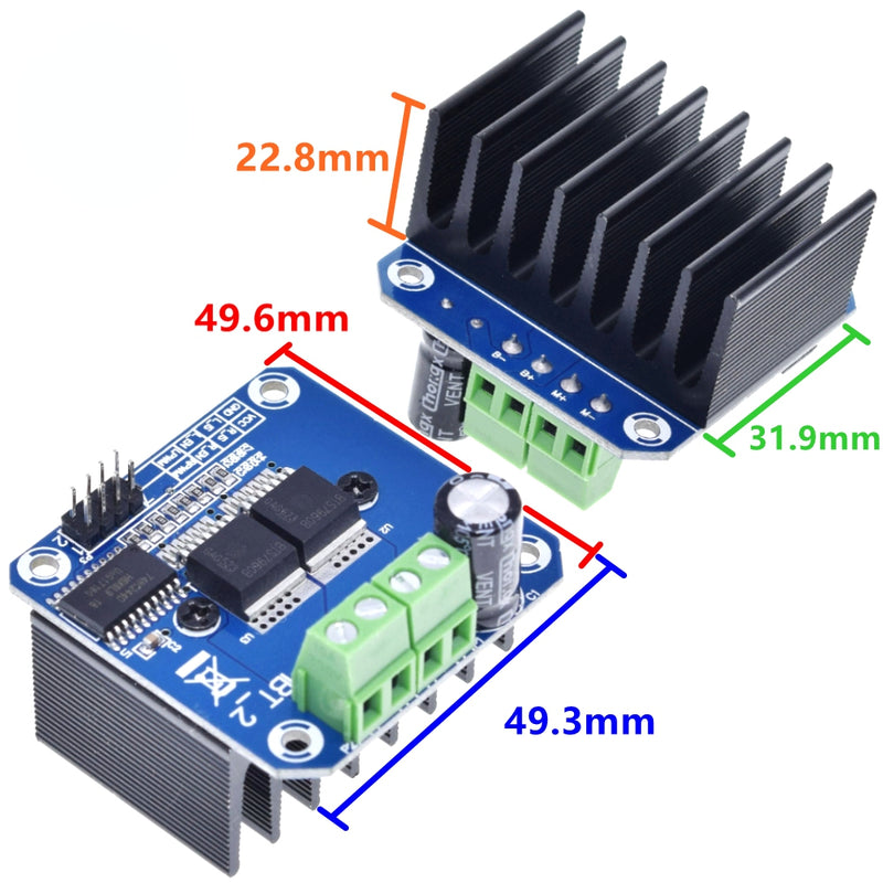 BTS7960 43A H-bridge High-power Motor Driver Module/ Diy Smart Car Current Diagnostic for Arduino