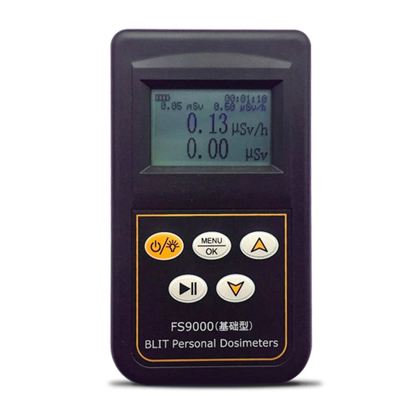 FS9000 Portable Electronic Nuclear Radiation Tester X R Hard B Ray Geiger Counter Dosimeter Personal Radioactive Particles Counter