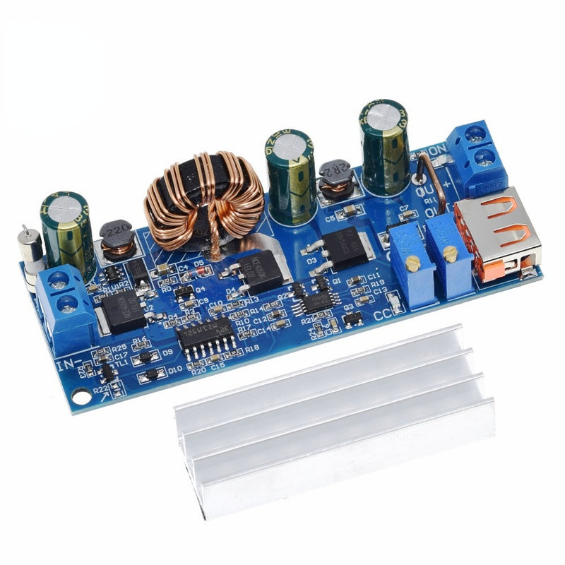 DC DC Step Up Boost Converter 2-24v To 3-30v 4A 80w CC CV Power Module Adjustable Regulated Power Supply 3.7V 6V 9V 12V with USB