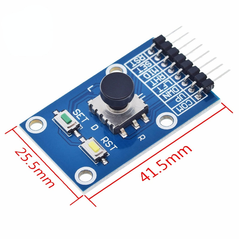 Five Direction Navigation Button Module for MCU AVR Game 5D Rocker Joystick Independent Keyboard for Arduino Joystick Module