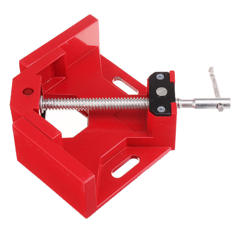 Drillpro 90 Degree Corner Right Angle Clamp T Handle Vice Grip Woodworking Quick Fixture Aluminum Alloy Tool Clamps