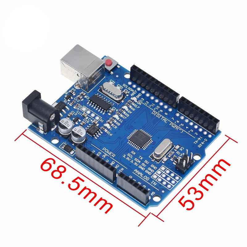 UNO R3 (CH340G) MEGA328P for Arduino UNO R3 + USB CABLE ATMEGA328P-AU Development Board