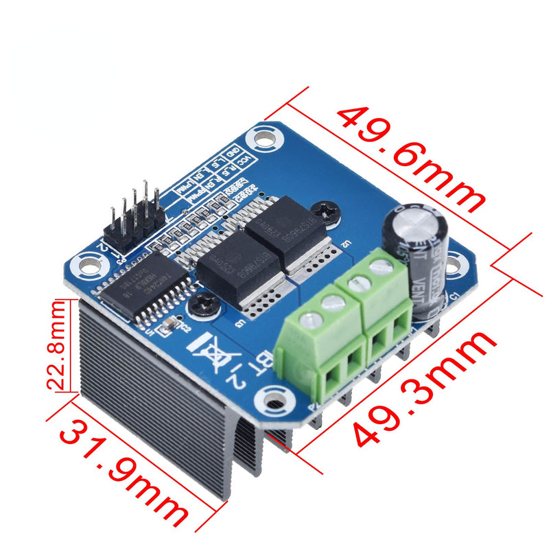 BTS7960 43A H-bridge High-power Motor Driver Module/ Diy Smart Car Current Diagnostic for Arduino