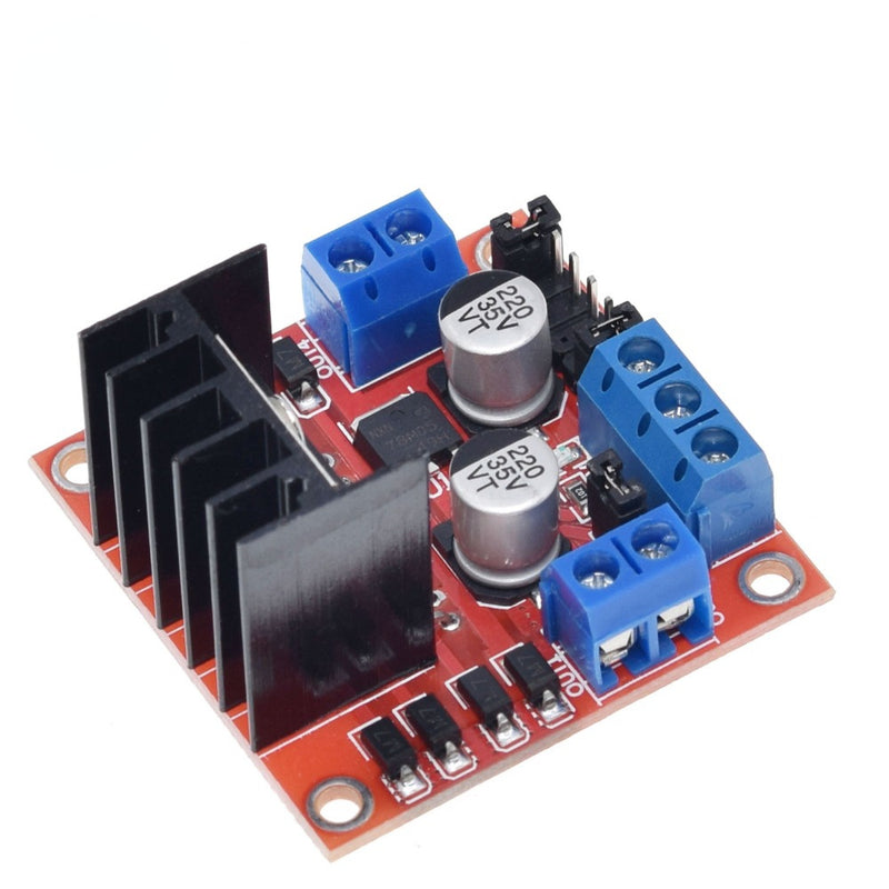 Dual H Bridge DC Stepper Motor Drive Controller Board Module L298N for Arduino Smart Car Robot