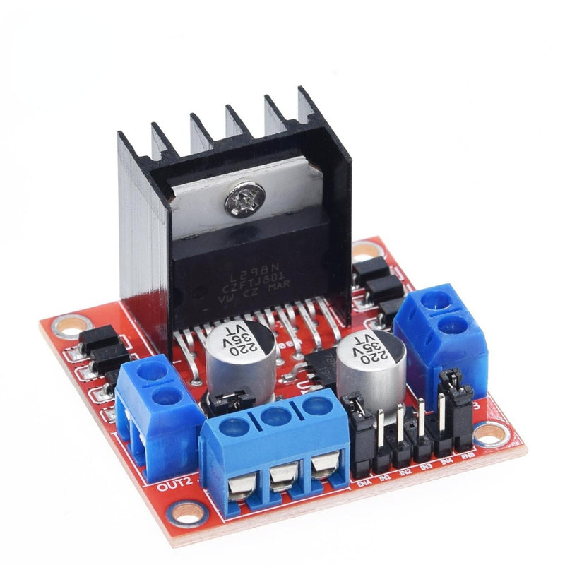 Dual H Bridge DC Stepper Motor Drive Controller Board Module L298N for Arduino Smart Car Robot