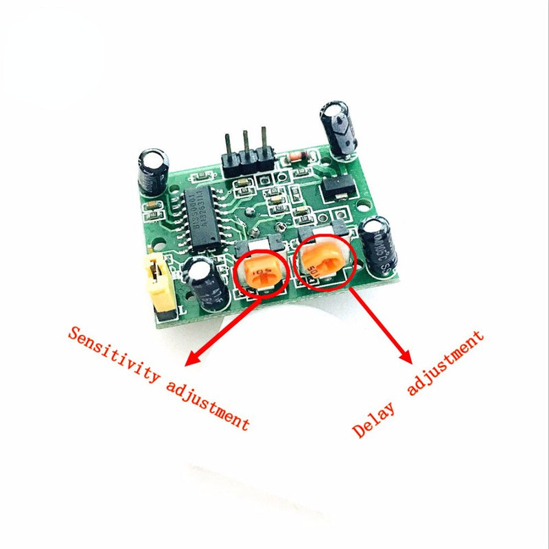 HC-SR501 Adjust Infrared IR Pyroelectric Infrared PIR Module Motion Sensor Detector Module