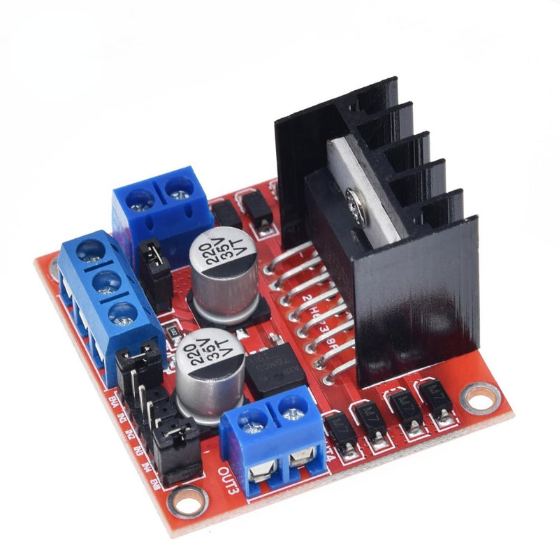 Dual H Bridge DC Stepper Motor Drive Controller Board Module L298N for Arduino Smart Car Robot