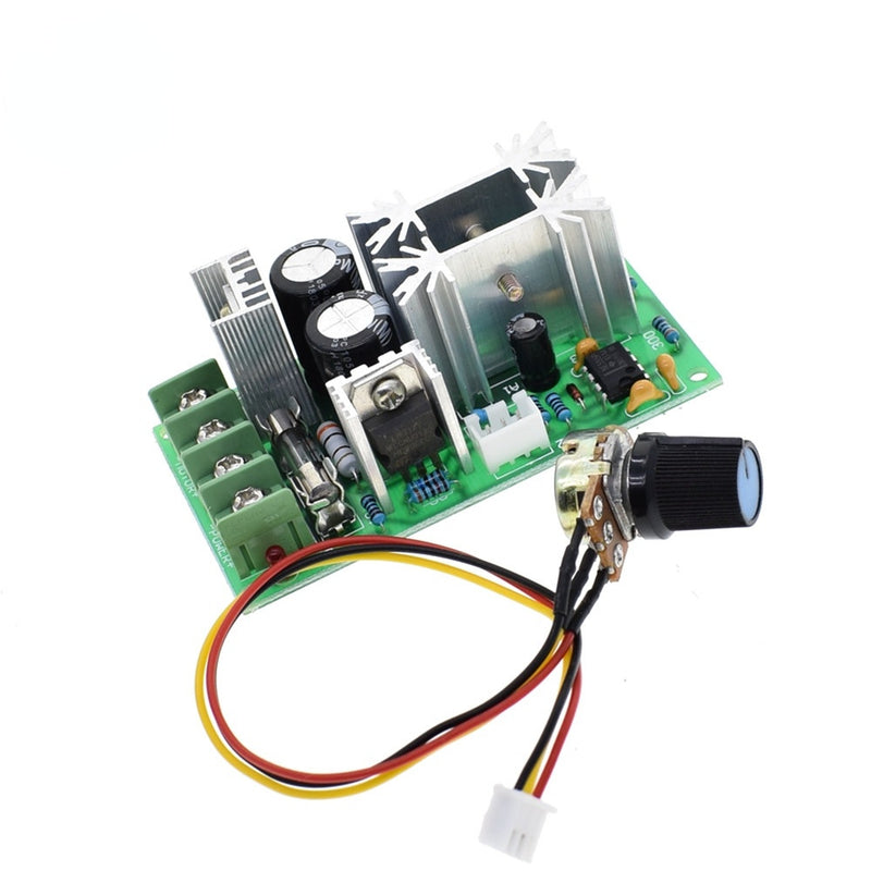 DC 10-60V Motor Speed Control Regulator PWM Motor Speed Controller Switch 20A Current Regulator High Power Drive Module