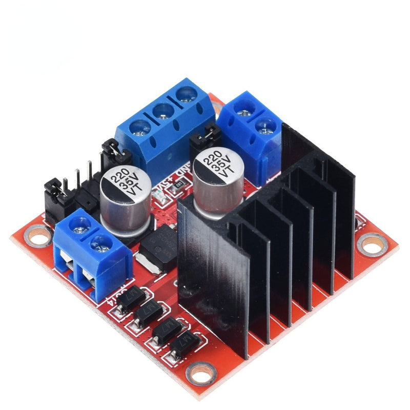 Dual H Bridge DC Stepper Motor Drive Controller Board Module L298N for Arduino Smart Car Robot