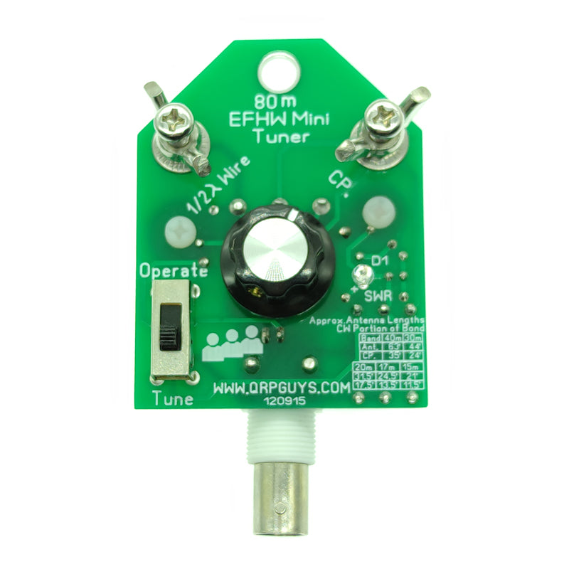 EFHW 80m 3.5MHz Mini Tuner Antenna for Radio