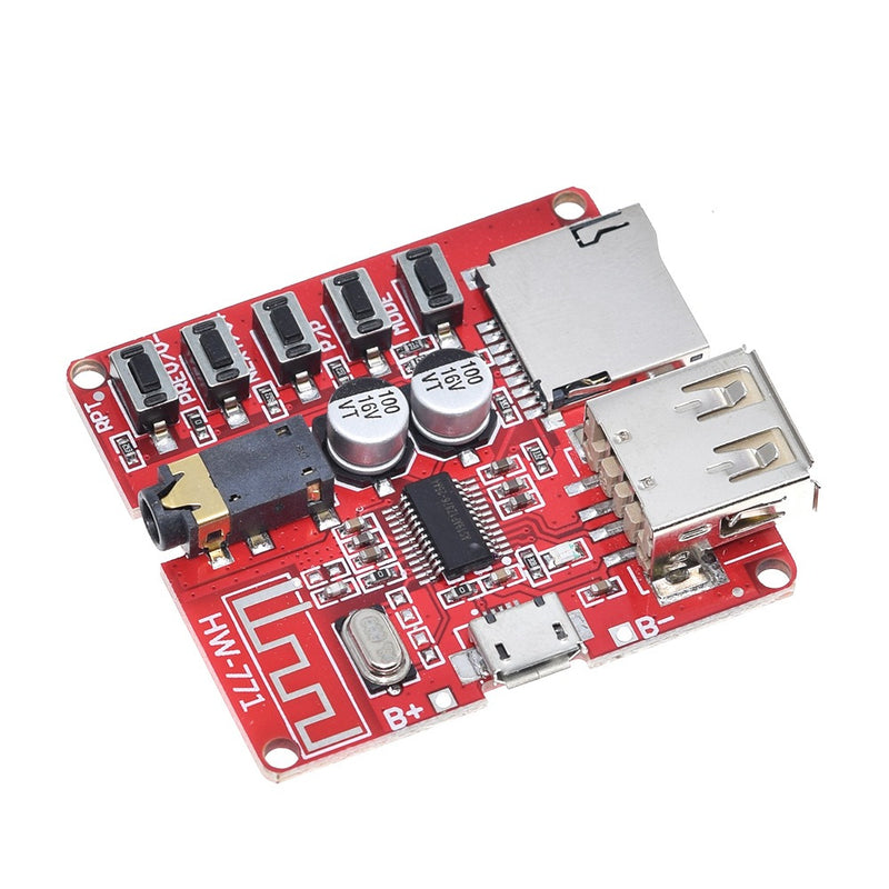 GREAT IT New Bluetooth Decoder Board MP3 Lossless Car Speaker Amplifier Modified Bluetooth 4.1 Circuit Board