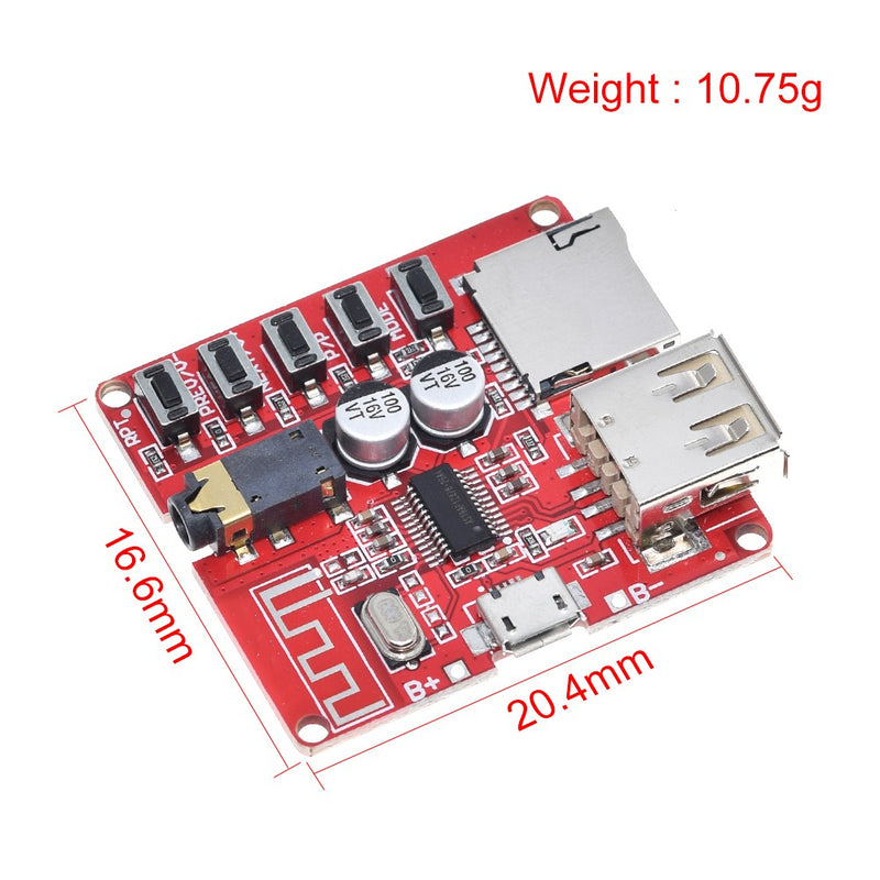 GREAT IT New Bluetooth Decoder Board MP3 Lossless Car Speaker Amplifier Modified Bluetooth 4.1 Circuit Board