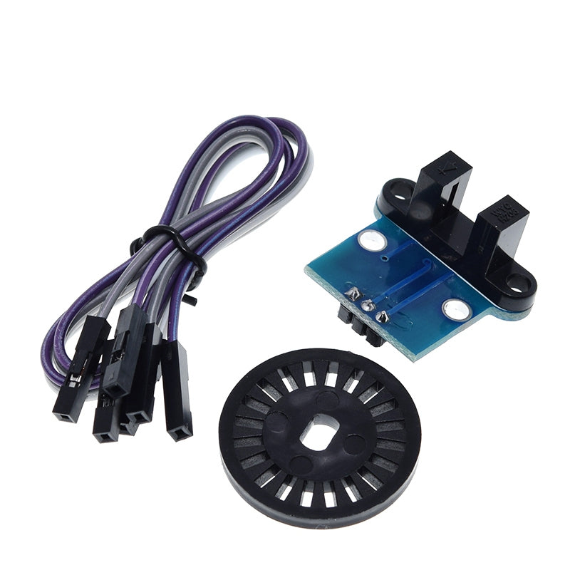 HC-020K Double Speed Measuring Sensor Module with Photoelectric Encoders Kit Top for Arduino