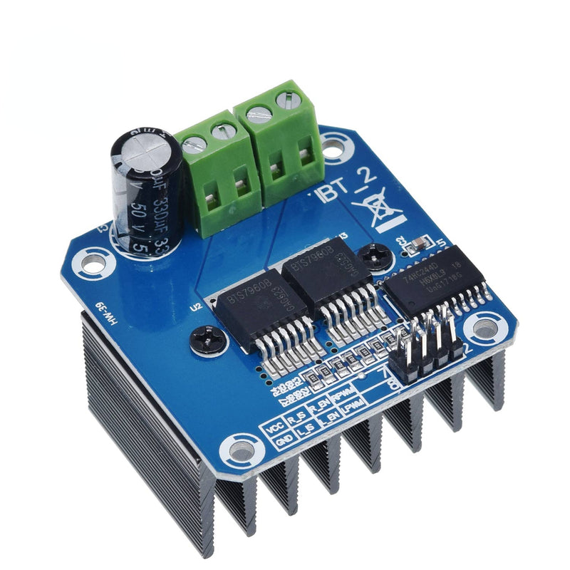 BTS7960 43A H-bridge High-power Motor Driver Module/ Diy Smart Car Current Diagnostic for Arduino