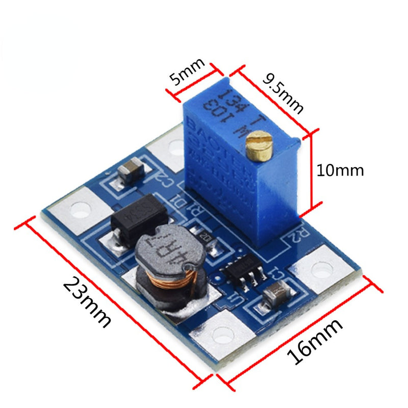 DC-DC Converter SX1308 2A Step-UP Adjustable Power Module Booster