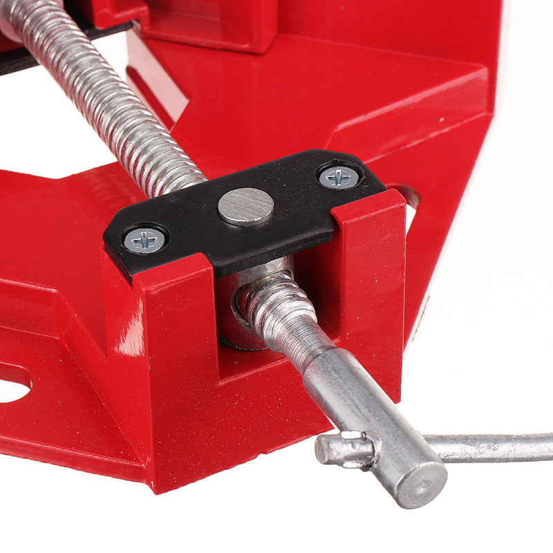 Drillpro 90 Degree Corner Right Angle Clamp T Handle Vice Grip Woodworking Quick Fixture Aluminum Alloy Tool Clamps