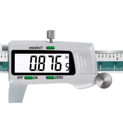 Digital Stainless Steel Caliper 150mm 6 Inches Inch/Metric/Fractions Conversion 0.01mm Resolution with Box