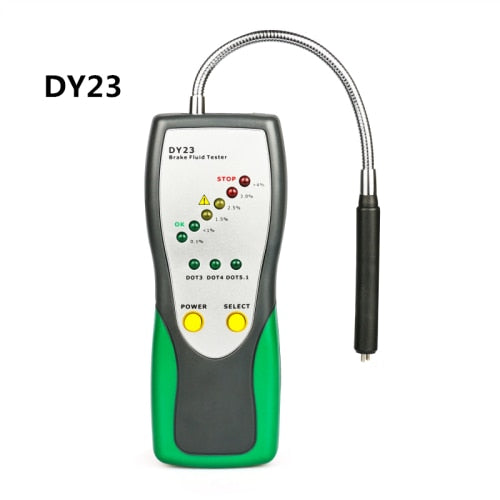 DUOYI Car  Brake Fluid Tester Oil Inspection Goose Neck Detector Sound And Light Double Alarm DY23 DY23B  For DOT3 DOT4 DOT5