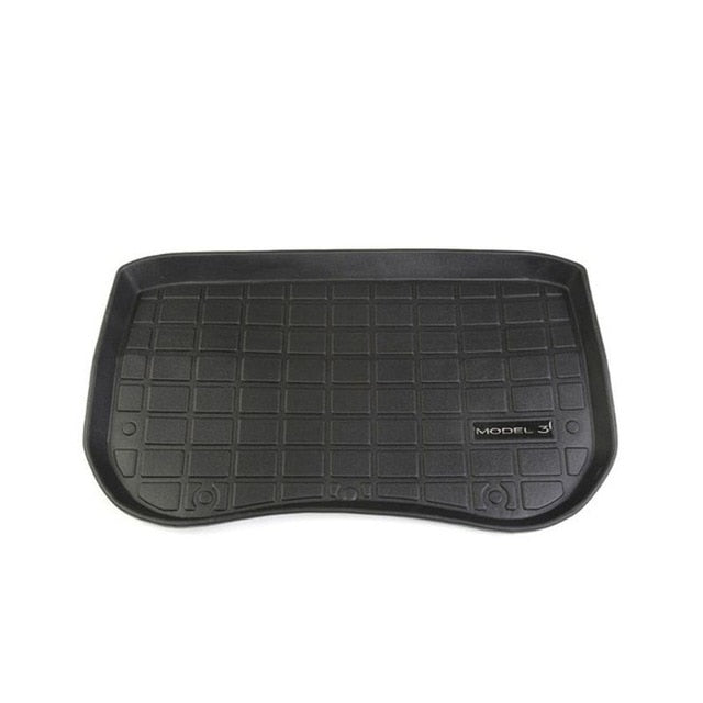 Trunk Front and Cargo Durable Mat Car accessorie for tesla model 3 Black Thermoplastic elastomer Modification Pad auto Accessori